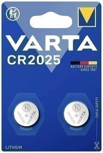 Bild von Varta LITHIUM Coin CR2025 Bli 2 Knopfzelle CR 2025 Lithium 157 mAh 3V 2St.