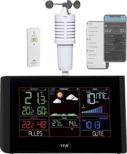 Bild von Kaufberatung: TFA Dostmann VIEW BREEZE 35.8001.01 WLAN-Wetterstation