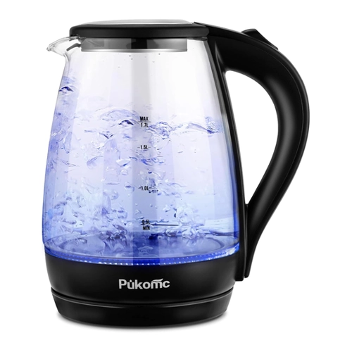 Bild von Pukomc Wasserkocher Glas KE8090 – Eleganz trifft Funktionalität