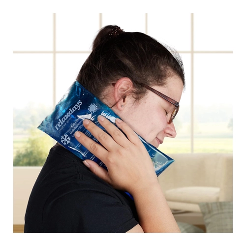 Bild von Relaxdays 16 x Kühlpads Gel im Set - Ideale Lösung für Erste Hilfe