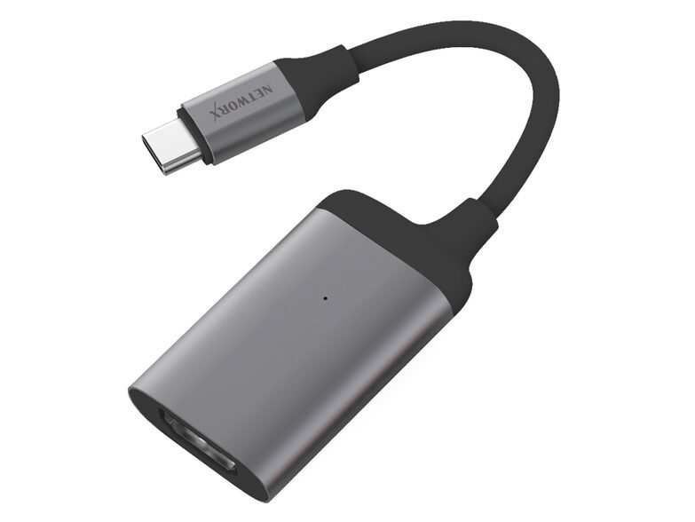 Bild von Networx HDMI Adapter, USB Typ-C auf HDMI, space grau - Testbericht
