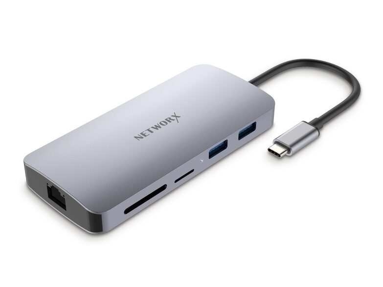 Bild von Networx USB-C Hub | Multiadapter für MacBook | space grau