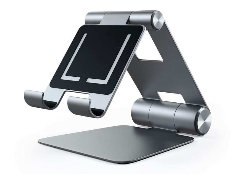 Bild von Satechi R1 Aluminium faltbarer Stand für iPad/iPhone/MacBook | grau