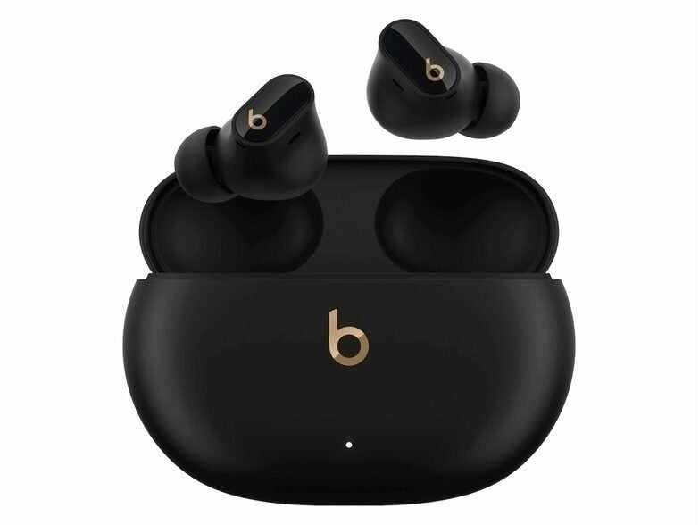 Bild von Beats Studio Buds+ kabellose In-Ear-Kopfhörer mit ANC in Schwarz/Gold