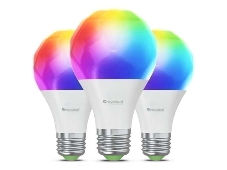 Bild von Nanoleaf Essentials Matter E27 Smart Bulb | 3er-Pack | P19 | 806 lm | Bluetooth - Intelligente Beleuchtung im Test