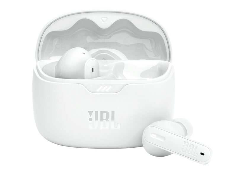 Bild von JBL Tune Beam | In-Ear-Kopfhörer | IPX54 | Bluetooth 5.3 LE | weiß