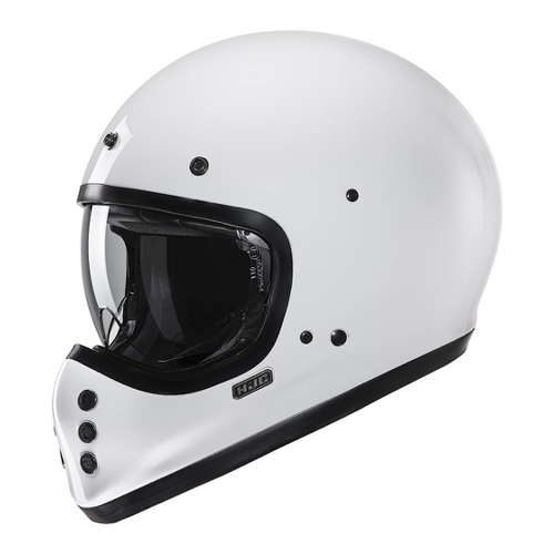 Bild von HJC V60 Solid Helm in Weiß – Größe M für Männer