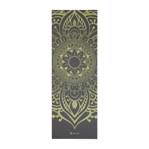 Bild von GAIAM - Sundial Layers Yoga Mat 5 mm Classic Printed - Oliv