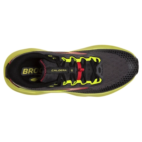 Bild von Brooks Caldera 6 Herren Laufschuhe schwarz/gelb