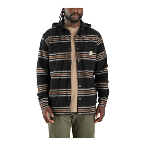 Bild von Carhartt Flannel Fleece Lined Hooded Hemdjacke – Ein vielseitiger Begleiter