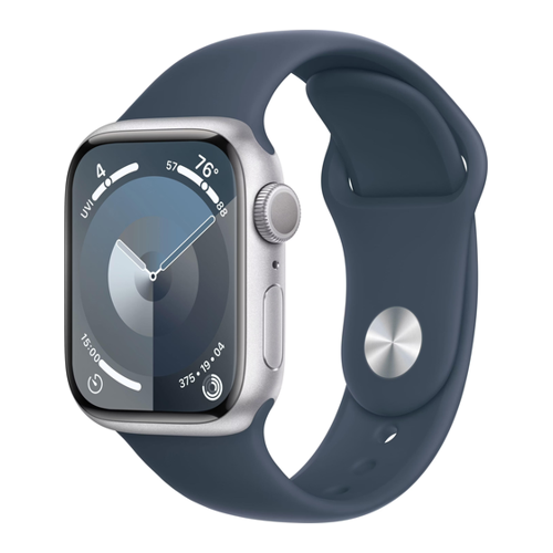 Bild von Apple Watch Series 9 (41 mm, Aluminium, nur WLAN, S/M) – Sportuhr und Smartwatch der neuesten Generation