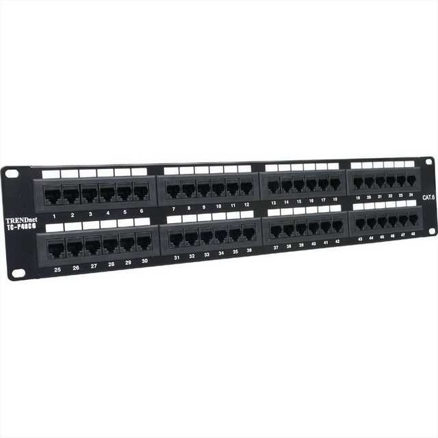 Bild von Testbericht: Trendnet TC-P48C6 Patch Panel