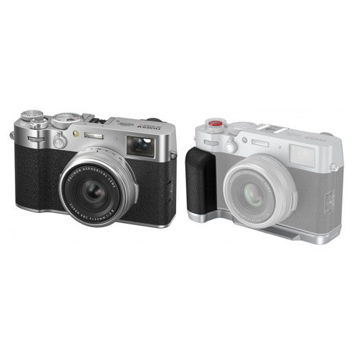 Bild von Fujifilm X100VI silber + SmallRig 4555 L-Griff – Ein umfassender Produkt-Check