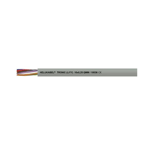 Bild von Helukabel 18026-500 Digitalkabel LiYY 61 x 0.14mm² Grau 500m