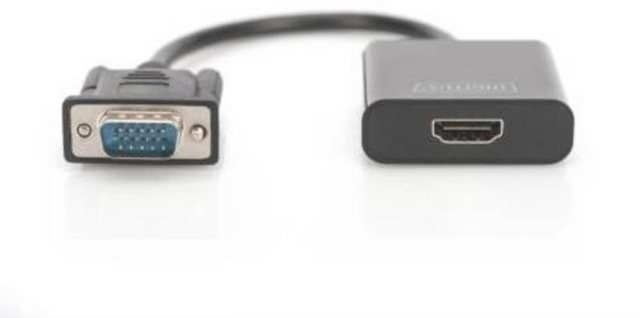 Bild von Digitus Digitus AV Konverter DA-70473 [VGA - HDMI] 1920 x 1080 Pixel HDMI-Kabel, (15.00 cm)