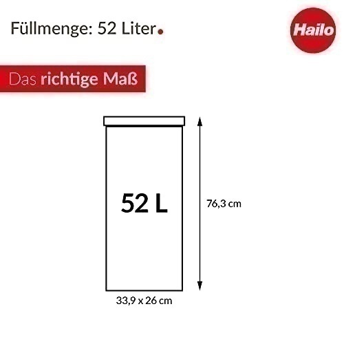 Bild von Hailo Big-Box Swing XL 0860-211 Mülleimer