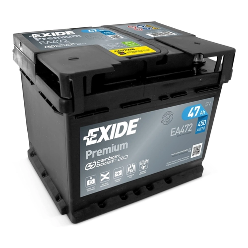 Bild von Exide EA472 Premium Carbon Boost 47Ah Autobatterie