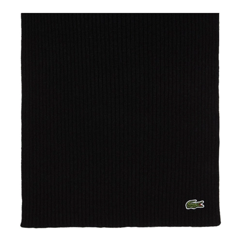 Bild von Lacoste Unisex RE0058 Winter-Schal, Schwarz, Einheitsgröße