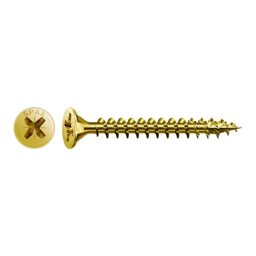 Bild von Spax Senkkopf Universalschraube PZ-Antrieb Ø 4 mm x 50 mm - 10 Stück