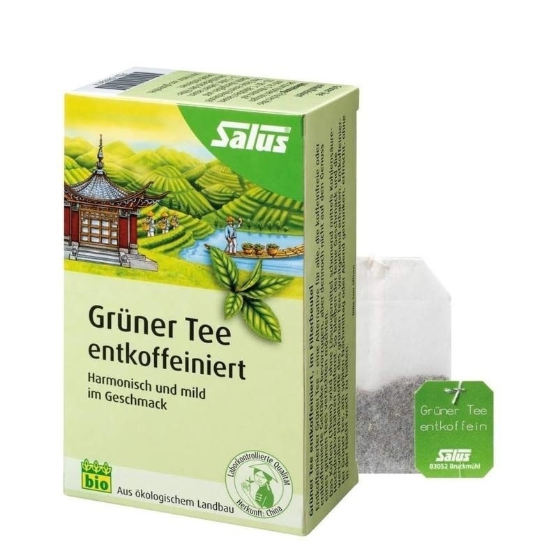 Bild von SALUS PHARMA GRÜNER TEE entkoffeiniert Bio Salus Filterbeutel