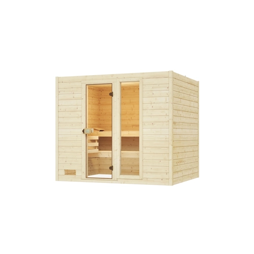 Bild von Weka Sauna »Massivholzsauna VALIDA 4« – Ihre Wellnessoase für Zuhause