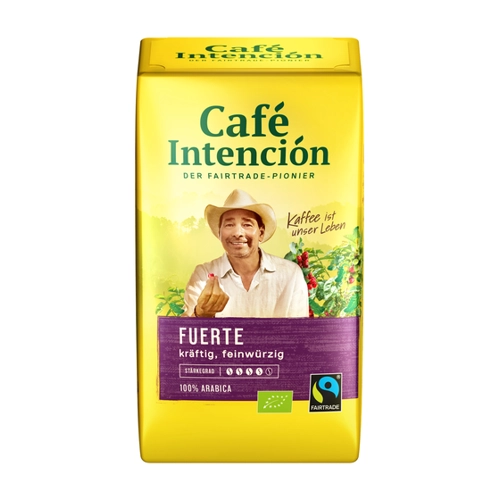 Bild von Café Intención ecológico Fuerte Bio-Kaffee, gemahlen