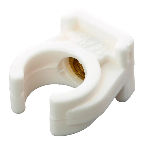 Bild von Rohrclip Einfach Ø 15 mm - 10 Stück für effektive Rohrbefestigung