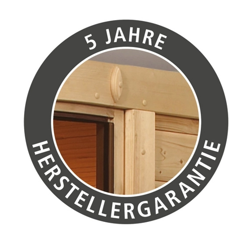 Bild von KARIBU Sauna Tuckum mit Zubehör-Set – ein Rückzugsort für Zuhause