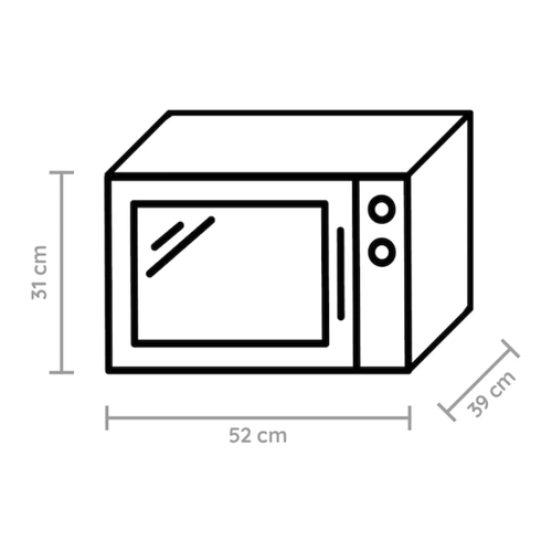 Bild von Bauknecht freistehende Mikrowelle: Farbe Silber - MW 45 SL