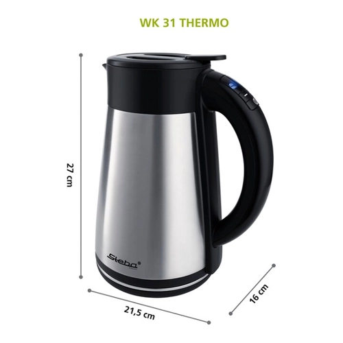 Bild von WK 31 Thermo Wasserkocher edelstahl