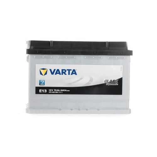 Bild von VARTA E13 Black Dynamic 570 409 064 Autobatterie 70Ah