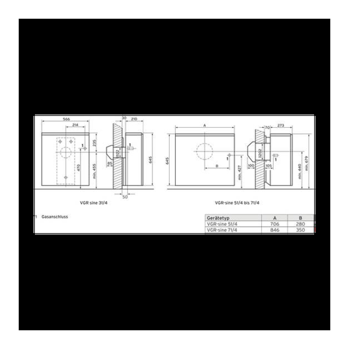 Bild von Vaillant VGR 71/4P Gas-Raumheizautomat D (A++ - G)