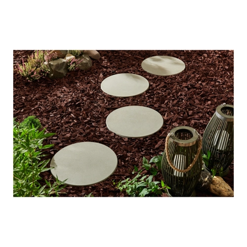 Bild von Kann Trittplatte Circle Grau Ø 39 cm H 4 cm – Ein Highlight für Ihren Garten
