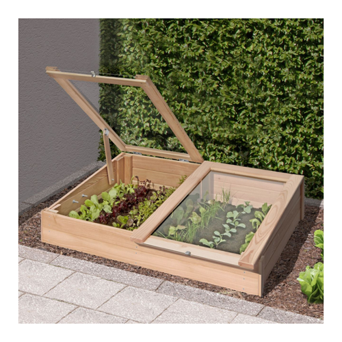 Bild von Frühbeet Tondern 119 x 80 x 21/30 cm aus Lärche