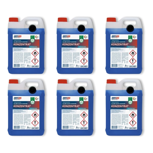 Bild von EUROLUB Scheibenfrostschutz KLARE SICHT Winter Konzentrat, 5 Liter Kanister