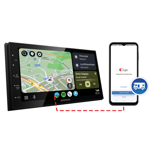 Bild von Kenwood DMX-5020DABCAMPER - Autoradio mit Apple Carplay und Android Auto