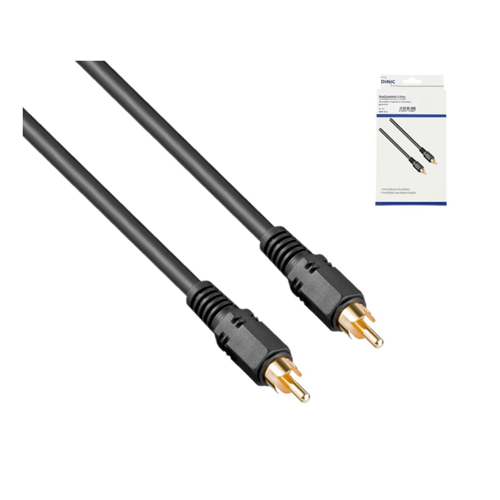 Bild von Hochwertiges Audio-Video Kabel Cinch Stecker auf Stecker