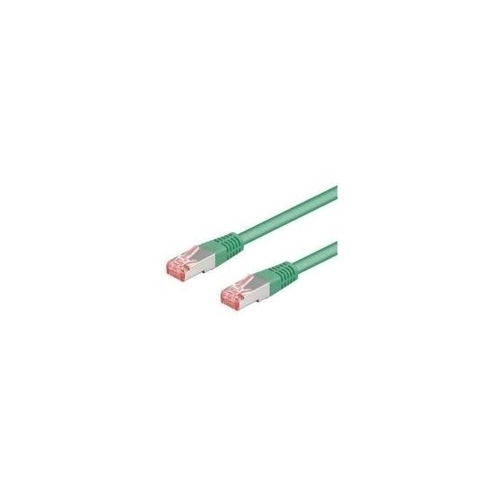 Bild von Goobay 10m CAT 6 Patchkabel, S/FTP (PiMF), Grün