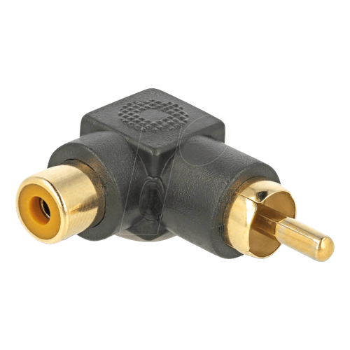 Bild von Delock 66168 Kabelschnittstellen-/Gender-Adapter RCA Schwarz
