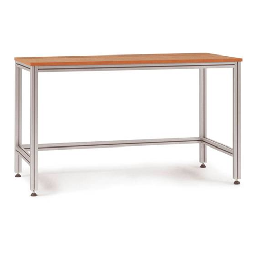 Bild von Manuflex AA1045 Kastentisch ALU mit Multiplexplatte für sitzende Tätigkeiten