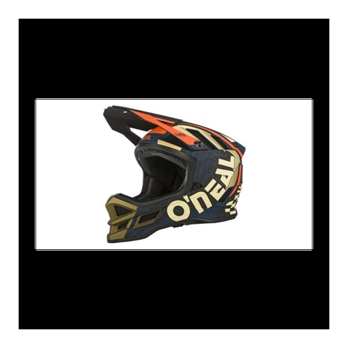 Bild von o 39 Neal Blade Polyacrylite Zyphr Integralhelm Blau Orange