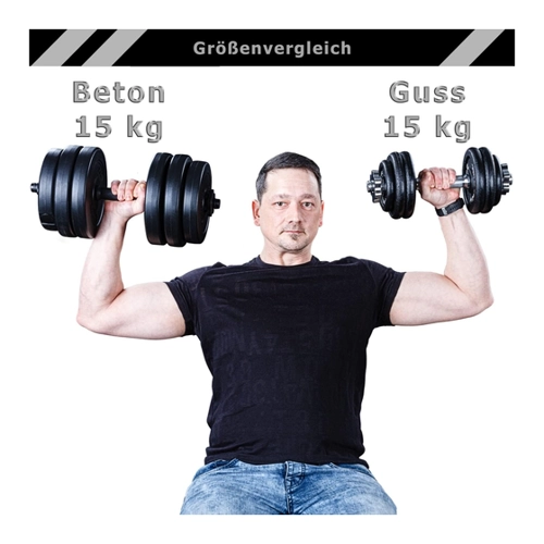 Bild von MOVIT Hantel-Set Kurzhanteln PRO 2er Set Chrom