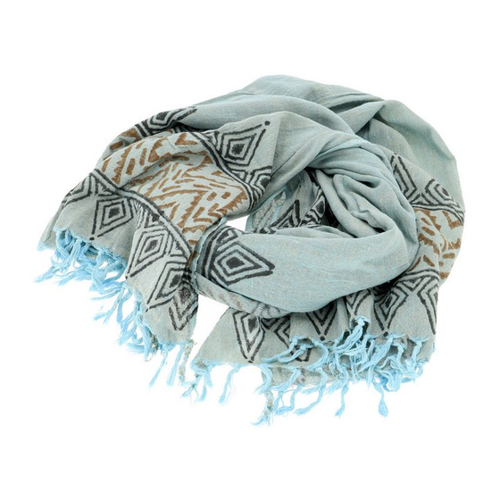 Bild von GURU SHOP Indisches Bedrucktes Baumwolltuch – vielseitiges Accessoire für alle