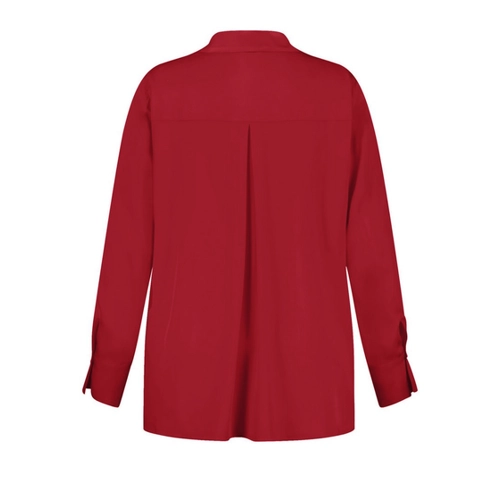 Bild von SAMOON Damen Elegante Bluse mit V-Ausschnitt