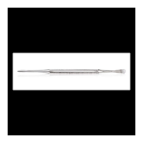 Bild von Nagelhautschieber mit Spitze, doppelendig aus Edelstahl - Kosmetex