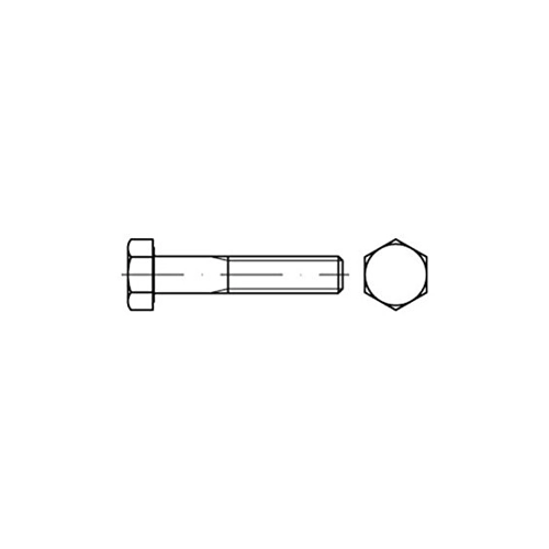 Bild von Reyher Sechskantschraube R 83931 UNF-Gewinde/Schaft 3/8 x 4" – 100er Pack