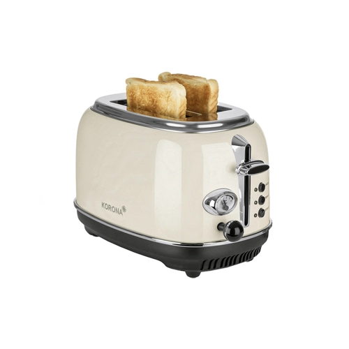 Bild von KORONA Retro 2-Scheiben Toaster cream