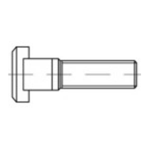 Bild von TOOLCRAFT 112595 Stiftschrauben M16 35mm DIN 835 - Qualitativ hochwertiges Befestigungsmaterial