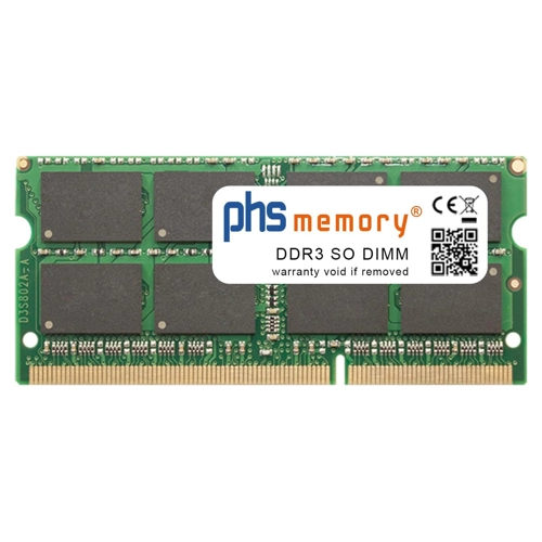 Bild von PHS-memory 8GB RAM Speicher für Acer Aspire ES1-131-C8YK