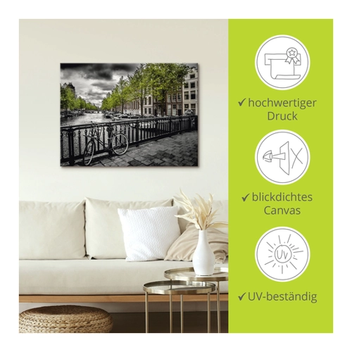 Bild von Artland Wandbild »Amsterdam Keizergracht II«